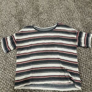 Striped women’s knit Shirt - Multicolor